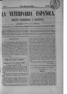 La veterinaria española, n. 132 (1861)