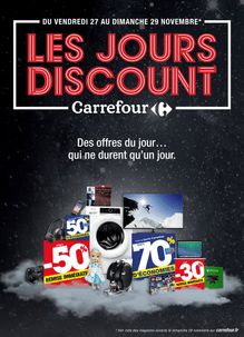 Catalogue du Black Friday Carrefour 2015– Les Jours Discount 
