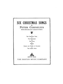 Partition complète (haut voix), Weihnachtslieder, Christmas songs