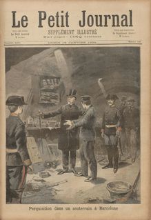 LE PETIT JOURNAL SUPPLEMENT ILLUSTRE  N° 165 du 15 janvier 1894