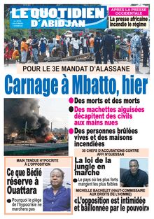 Le Quotidien d’Abidjan n°2966 - du mercredi 11 novembre 2020