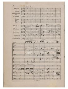 Partition , Andante, Symphony No.1 en D major, Symphonie in D dur für grosses orchester