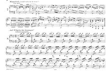 Partition , partie 2, Transcriptions - Mendelssohn, Lieder und Gesänge