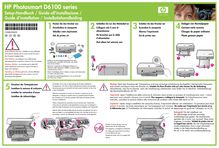 Notice Imprimantes HP  Photosmart D6160