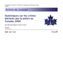 Composante du produit no 85-002 au catalogue de Statistique Canada 