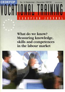 What do we know? Measuring knowledge, skills and competences in the labour market