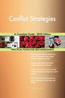 Conflict Strategies A Complete Guide - 2020 Edition