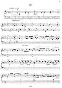 Partition complète, Piano Sonata Op.26 No.3, Kozeluch, Leopold