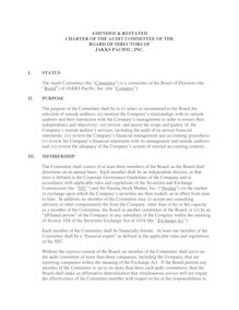 Audit Committee Charter  2 