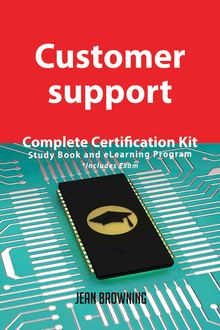 Customer support Complete Certification Kit - Study Book and eLearning Program
