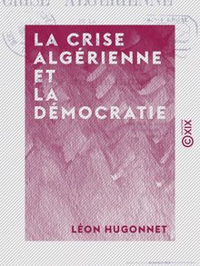 La Crise algérienne et la démocratie