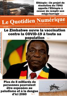 Le Quotidien Numérique d’Afrique n°1678 - du Vendredi 16 juillet 2021