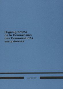 Organigramme de la Commission des Communautés européennes