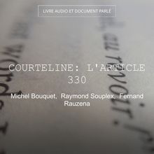 Courteline: L article 330