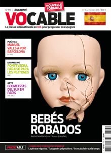 Magazine Vocable - Espagnol - Du 18 au 31 octobre 2018