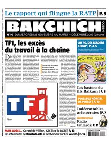 Bakchich Hebdo 10 2,6 Mo - PDF - TF1, les excès du travail à la chaîne