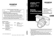 Notice Appareil Photo numériques Olympus  E-P1