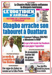 Le Quotidien d’Abidjan n°3049 - du mercredi 10 mars 2021