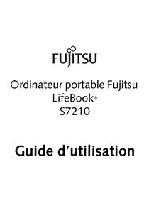 Notice Ordinateur portable Fujitsu  Lifebook S7210