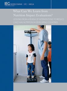 What Can We Learn from Nutrition Impact Evaluations?