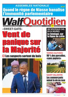 Walf  Quotidien n°8666 - du samedi 13 et dimanche 14 février 2021
