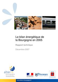 RT bilan énergétique 2005