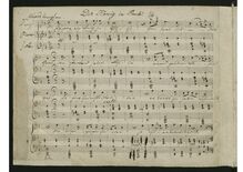 Partition complète, Der König en Thule, D.367 (Op.5 No.5), The King in Thule par Franz Schubert