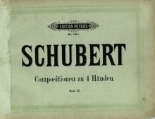 Partition complète, 2 Marches charactéristiques, C major, Schubert, Franz par Franz Schubert