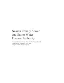 NCSSWFA 2008 audit report  final 