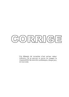 Corrige BP FLEURISTE Techniques commerciales 2004