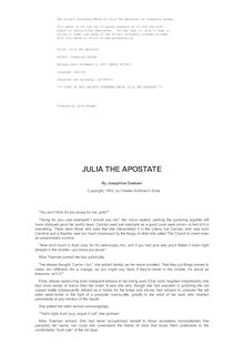 Julia The Apostate