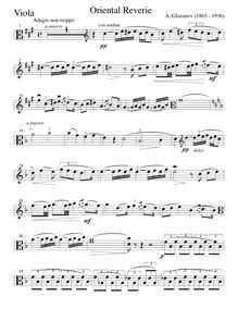 Partition de viole de gambe, 2 pièces pour orchestre, Deux morceaux pour orchestre