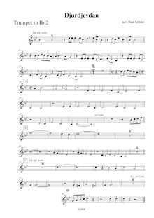 Partition trompette en B♭ 2, Đurđevdan, Ederlezi, Geisler, Paul Thomas
