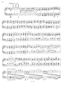 Partition I, Allegro, Grande Sonate en E flat, Op.14, E♭ minor, Raff, Joachim