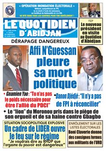 Le Quotidien d’Abidjan n°2859 - Du Mercredi 10 juin 2020
