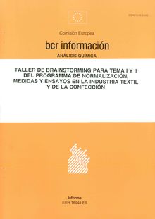 Taller de brainstorming para tema I y II del programa de normalización, medidas y ensayos en la industria textil y de la confección