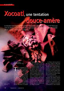 Le chocolat: Xocoatl, une tentation douce-amère (TABULA 1/1999 - A ...