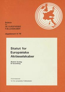 Statut for Europæiske Aktieselskaber