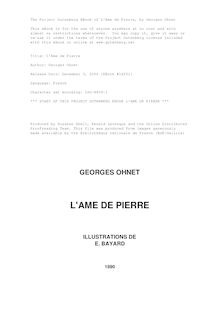 L Ame de Pierre par Georges Ohnet