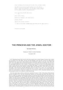 The Princess And The Jewel Doctor - 1905