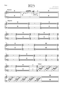 Partition harpe et Percussion, Poema Sinfonico de Ambiente Valenciano