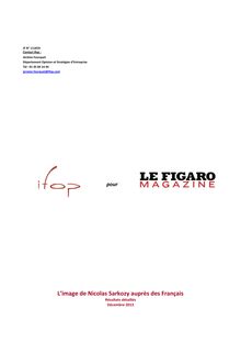 IFOP : L’image de Nicolas Sarkozy auprès des Français