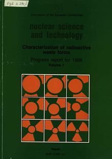 Characterization of radioactive waste forms