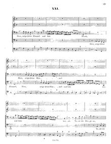 Partition Herr, neige deine Himmel und fahr herab, SWV 361, Symphoniae sacrae II, Op.10