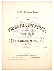 Partition complète, pour Polka pour pour People, E♭ major, Wels, Charles