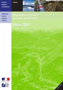 Observatoire des trafics au travers des Pyrénées - Données 1995 à 2001. : 2001_4