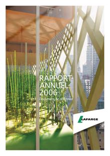 RappoRt annuel 2006
