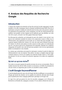 Analyse des Requêtes de Recherche Google