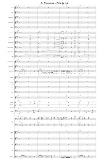 Partition Dies irae, Misa de Requiem en do sostenido menor, C♯ minor par Pablo Andrés Rodríguez