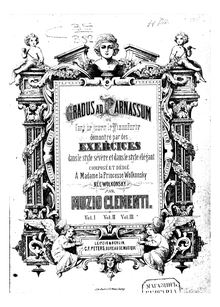 Partition complète (1-100), Gradus ad Parnassum, Clementi, Muzio